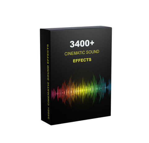 3400+ CINEMATIC SOUND EFFECTS [FOR FILMMAKERS]