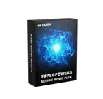 Superpowers - Action Movie Pack. 4K Video Overlay Effects