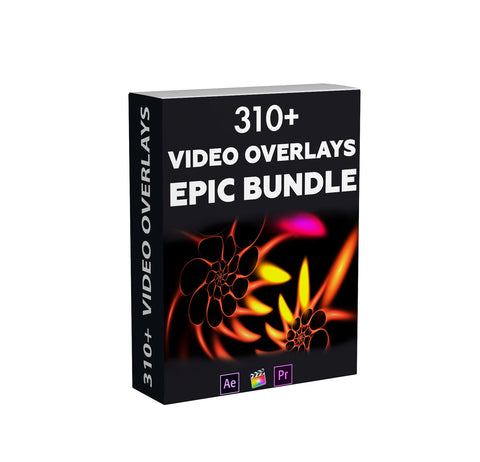 310+ Video Overlays: Epic Bundle