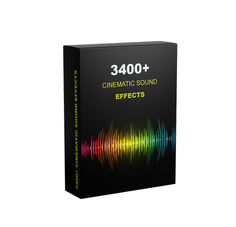 Video Presets – 3400+ Cinematic Sound Effects [For Filmmakers]