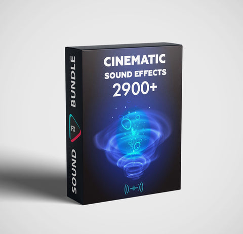 2900+ CINEMATIC SOUND EFFECTS [FOR FILMMAKERS]