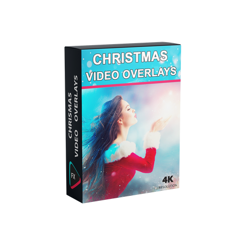 Christmas 4k Video Overlays Pack