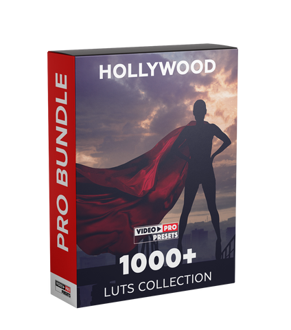 1000+ HOLLYWOOD LUTs COLLECTION